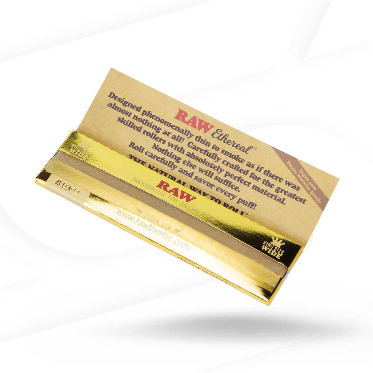 RAW Ethereal King Size Wide Rolling Papers esd-official