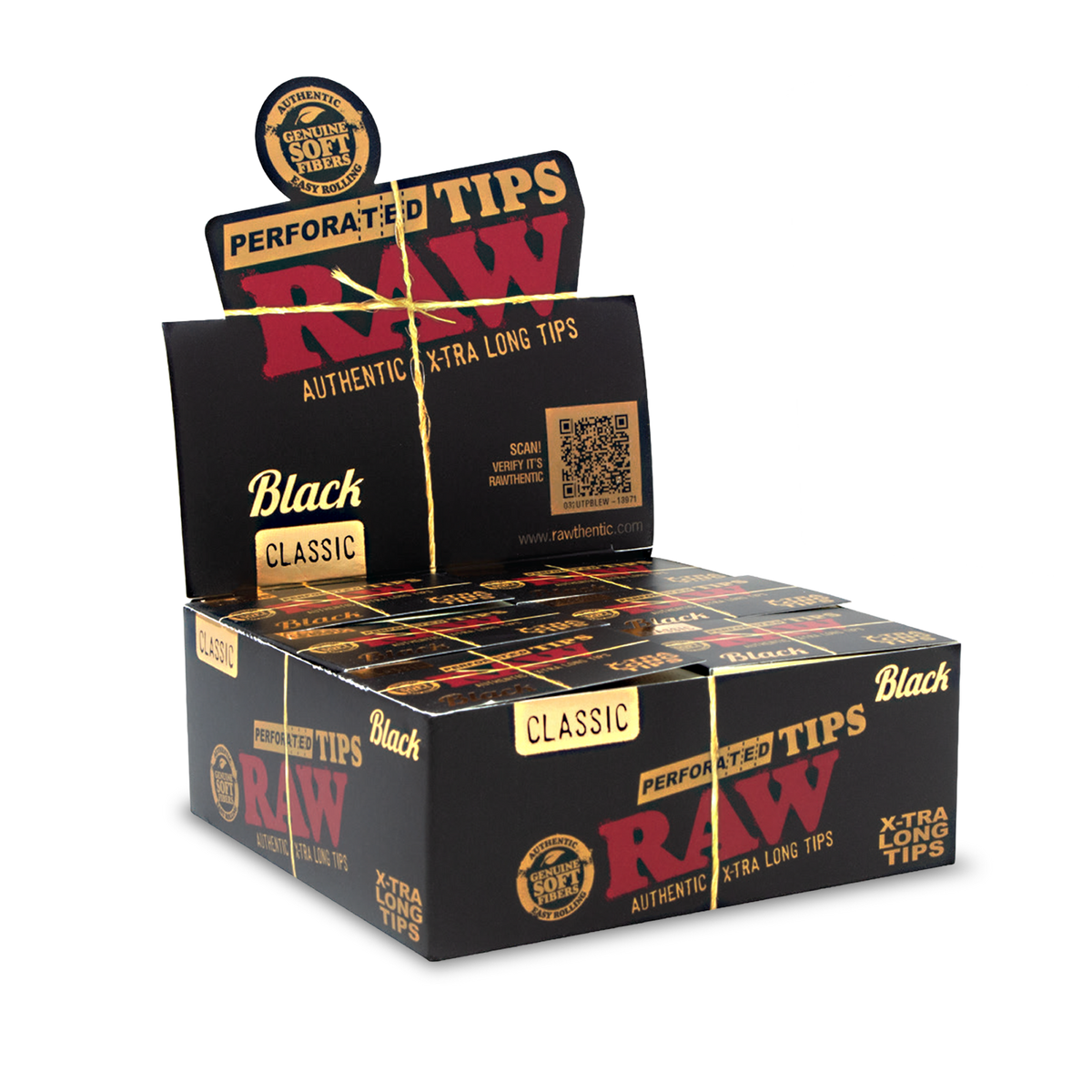 RAW Extra Long Black Tips Rolling Tips RAWB-RATH-0033 esd-official