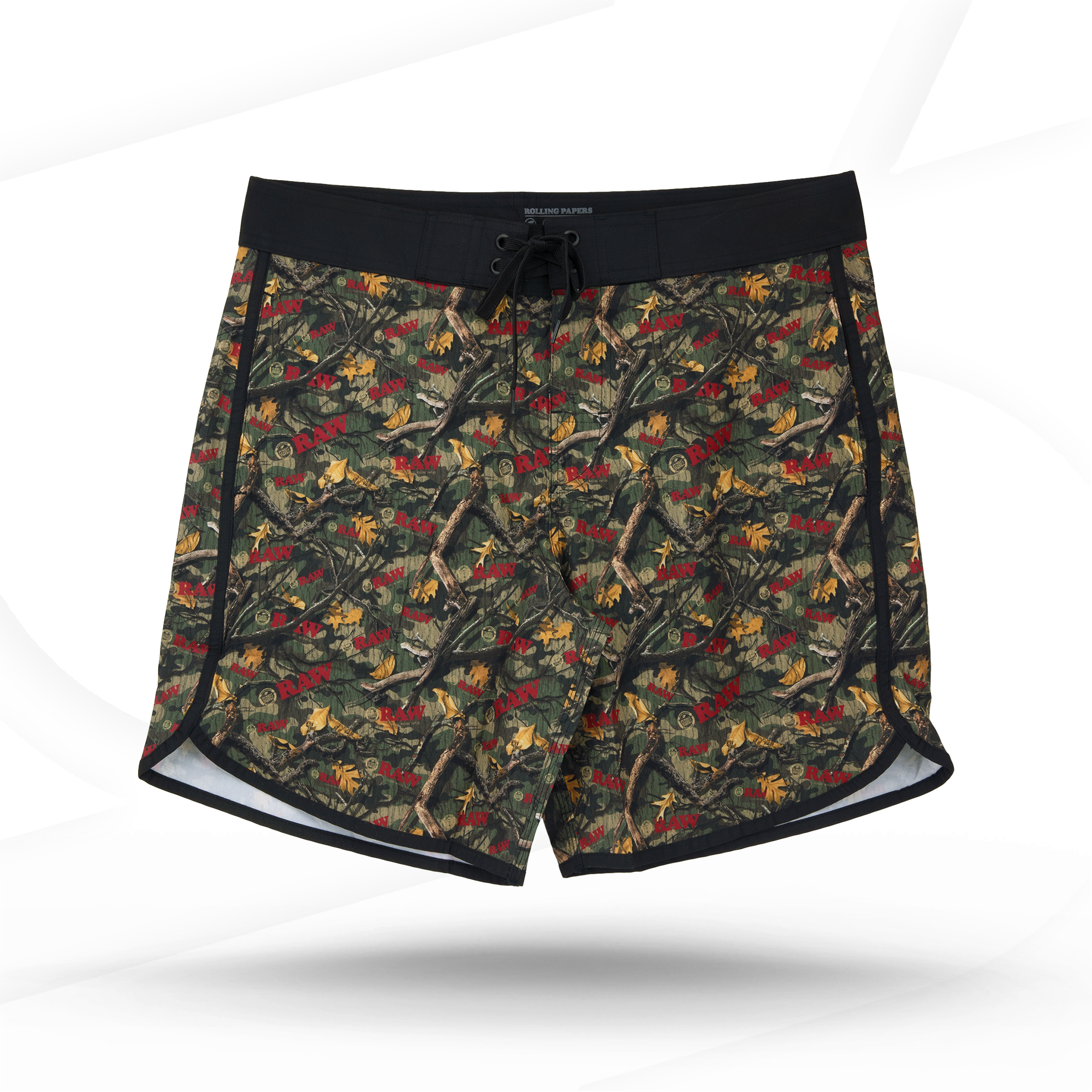 RAW Forest Camo Board Shorts Clothing Accessories esd-official