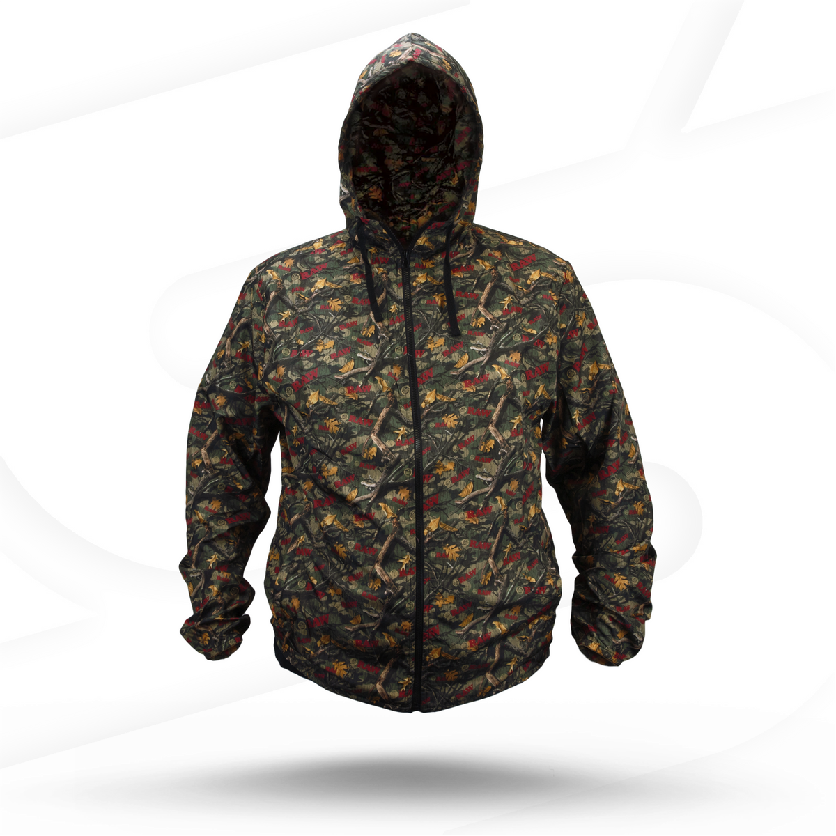 RAW Forest Camo Wind Breaker Clothing Accessories esd-official