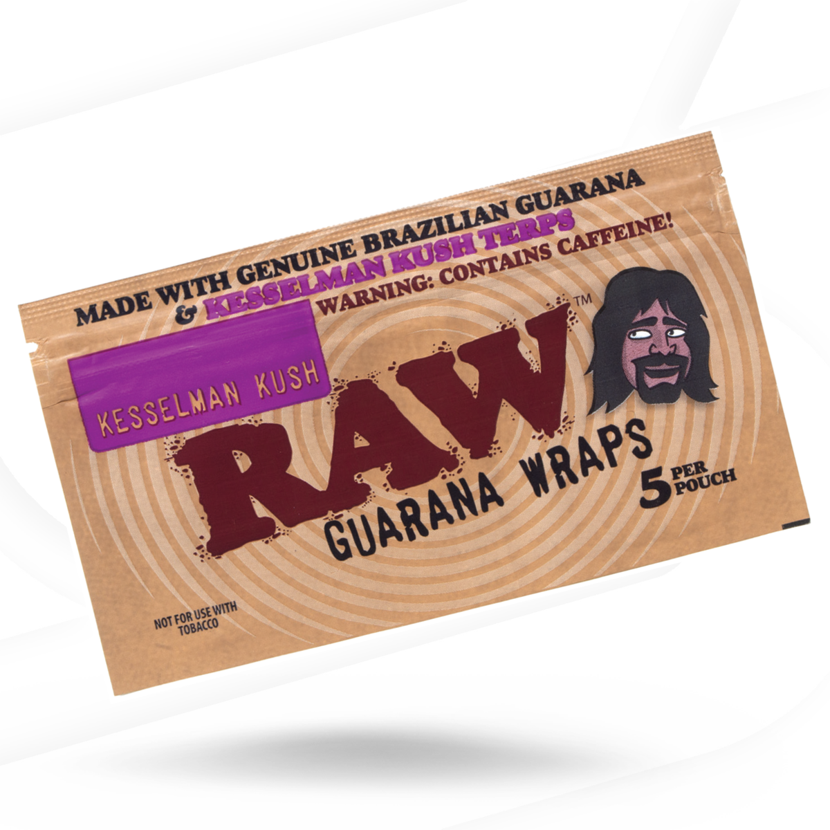 RAW Guarana Wraps Rolling Papers RAWB-HWFL-0003 _1/25 esd-official