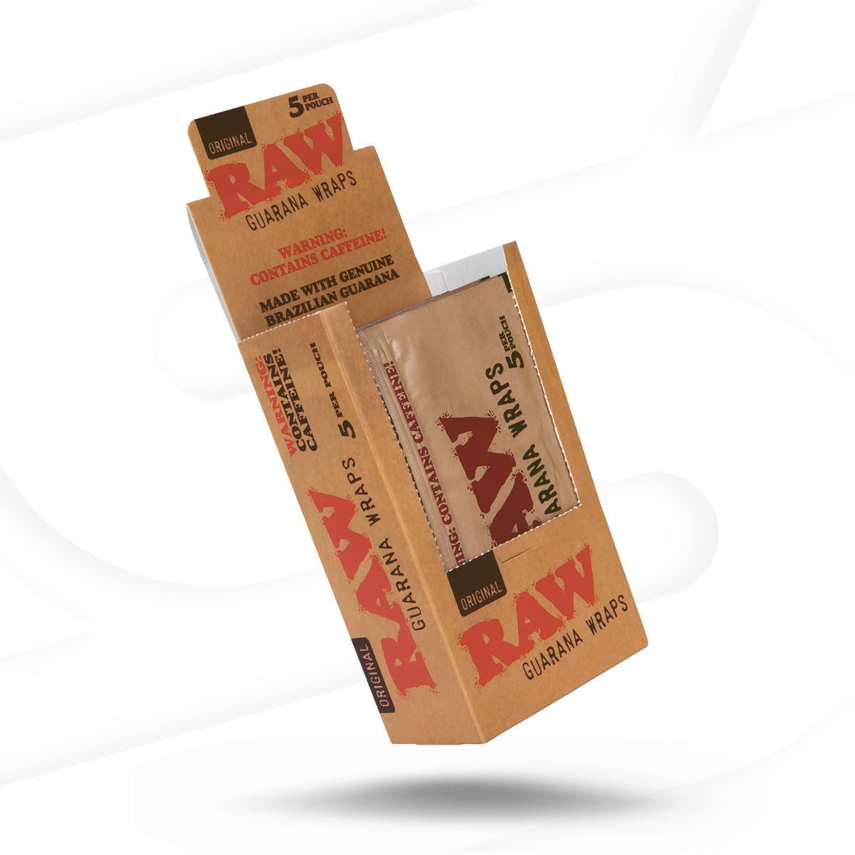 RAW Guarana Wraps Rolling Papers RAWB-HWFL-0002 esd-official