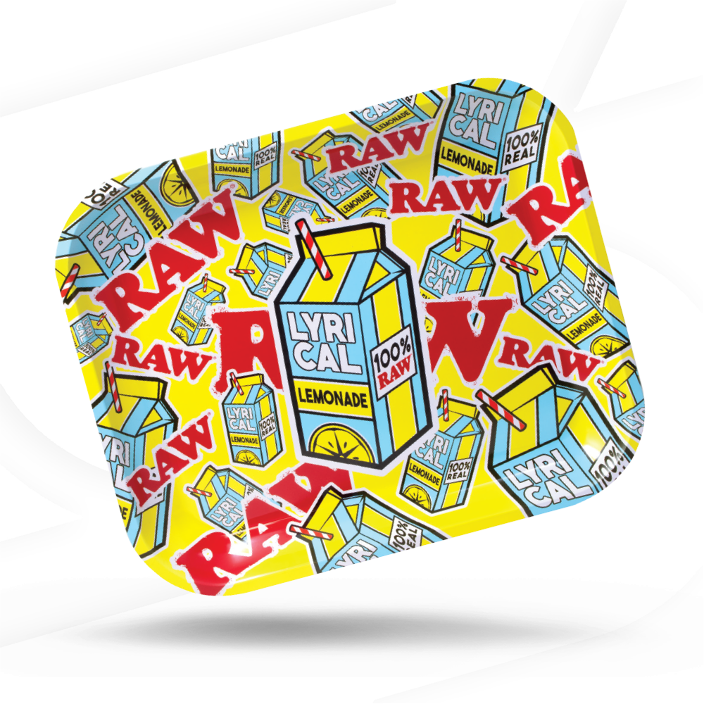 RAW Lyrical Lemonade Rolling Tray Rolling Trays esd-official