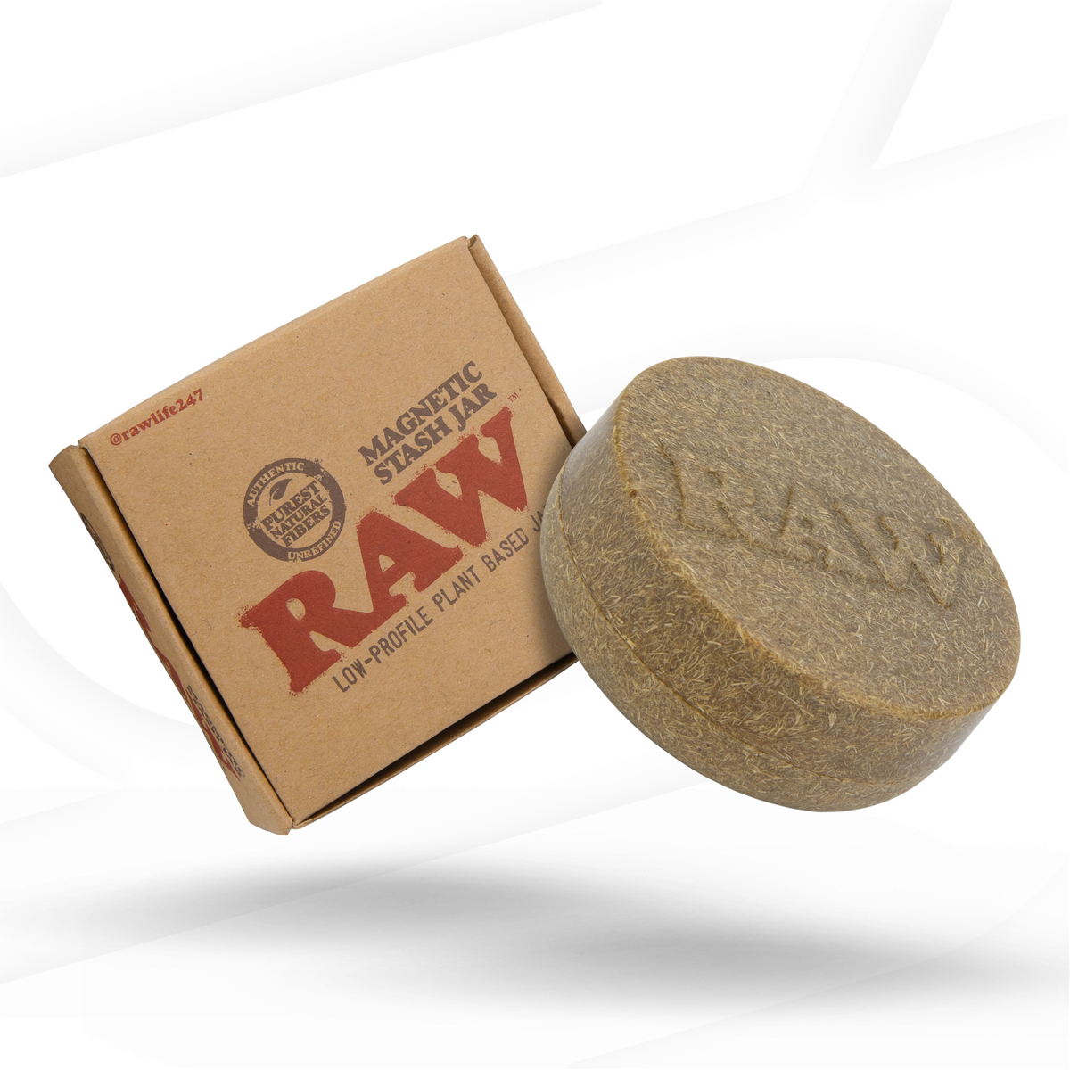 RAW Magnetic Jar Stash Storage RAWU-RASG-0025 esd-official