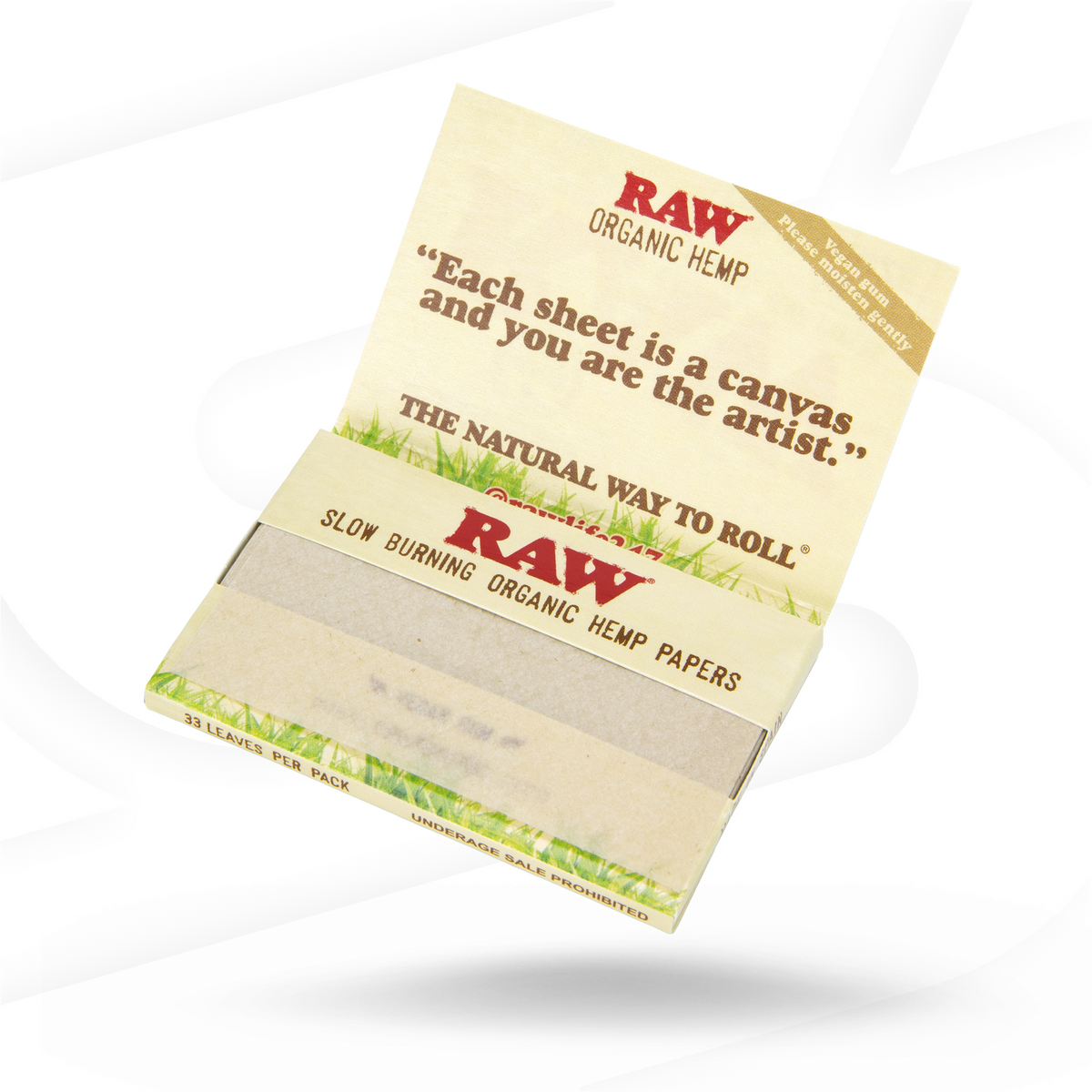RAW Organic 1 1/2 Rolling Papers Rolling Papers esd-official