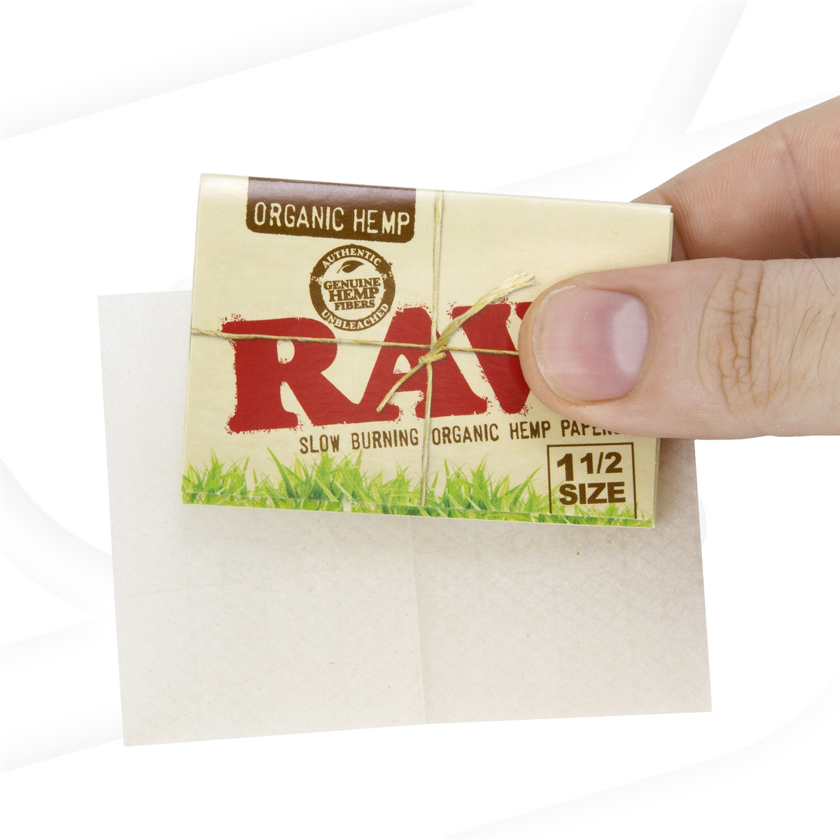 RAW Organic 1 1/2 Rolling Papers Rolling Papers RAWB-RPOH-1201_1/25 esd-official