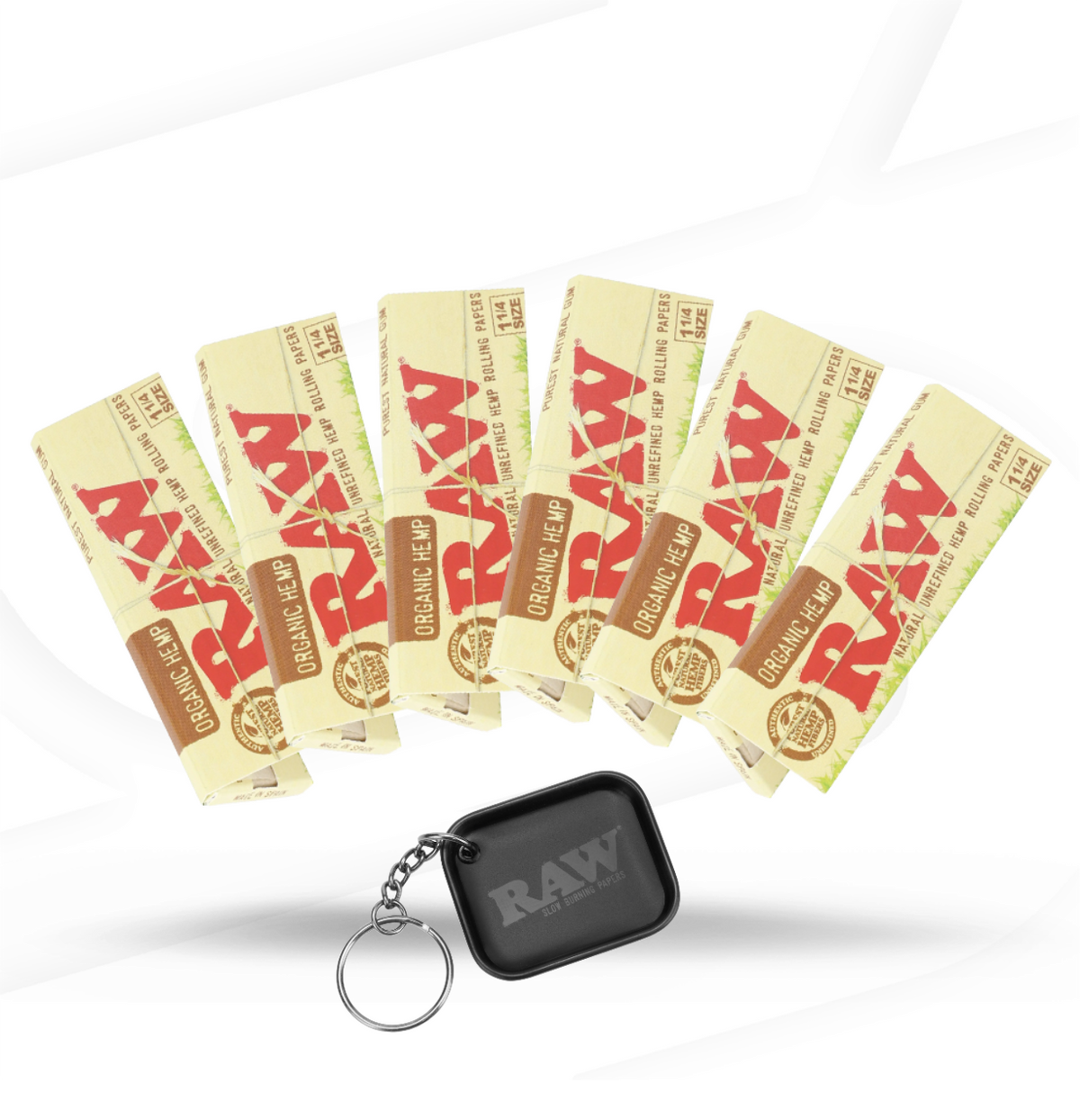 RAW Organic Hemp 1 1/4 Rolling Papers Rolling Papers BNDL-AAXX-0021 esd-official