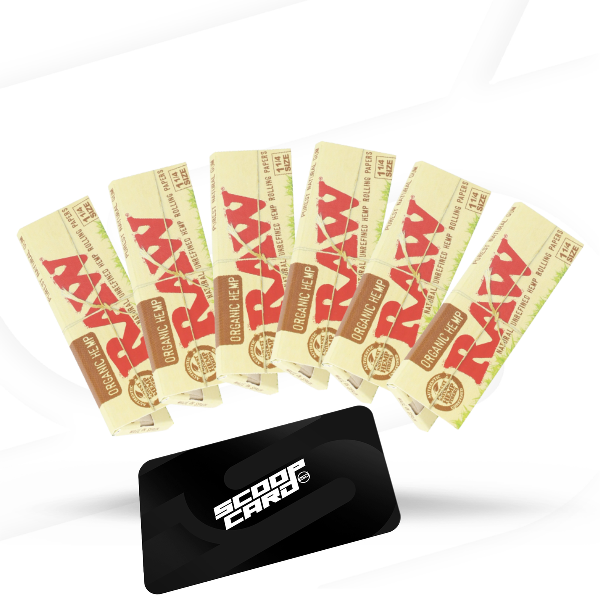 RAW Organic Hemp 1 1/4 Rolling Papers Rolling Papers BNDL-AAXX-0021 esd-official