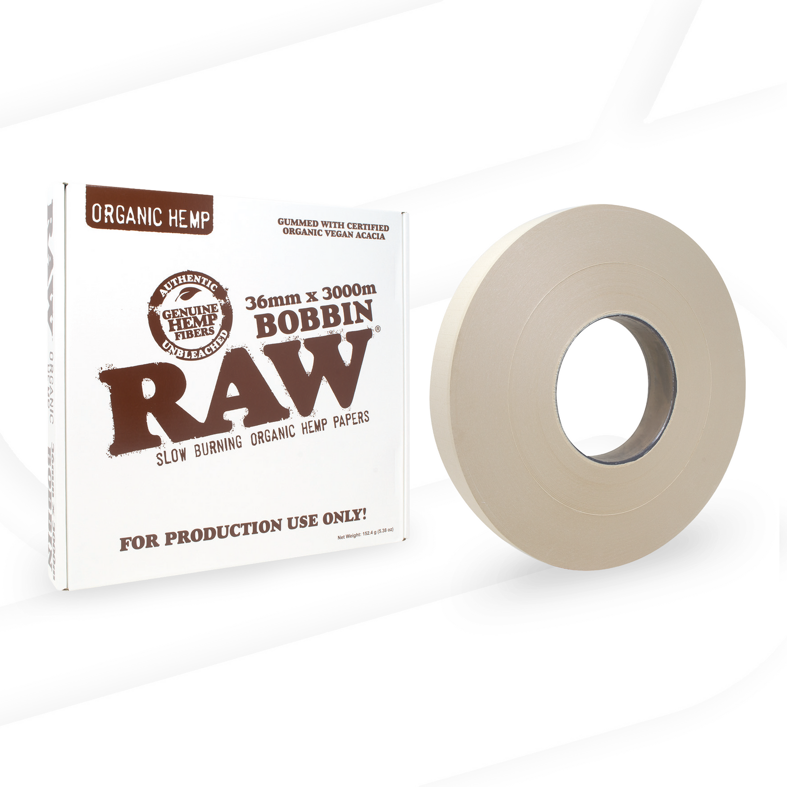 RAW Organic Hemp Bobbin Rolling Paper Rolling Papers esd-official