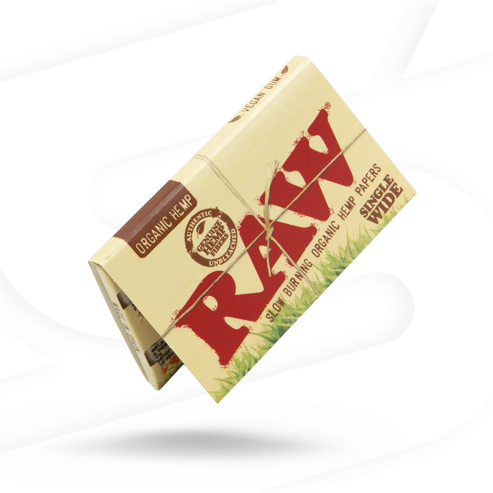 RAW Organic Hemp Single Wide Double Feed Rolling Papers Rolling Papers esd-official