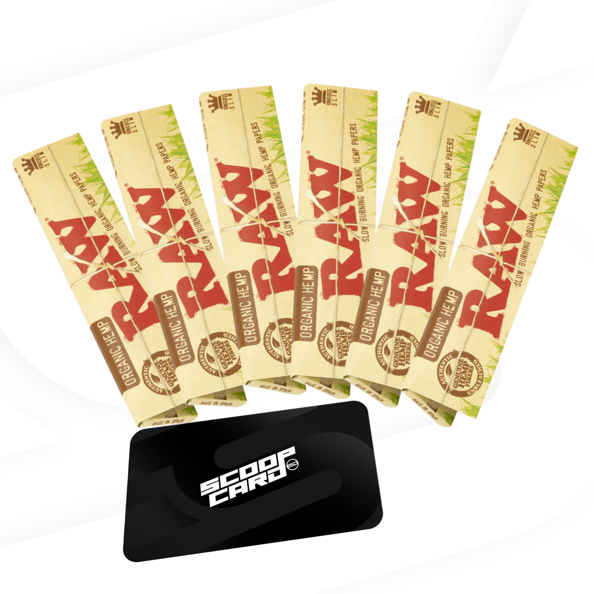 RAW Organic King Size Slim Rolling Papers Rolling Papers BNDL-AAXX-0028 esd-official