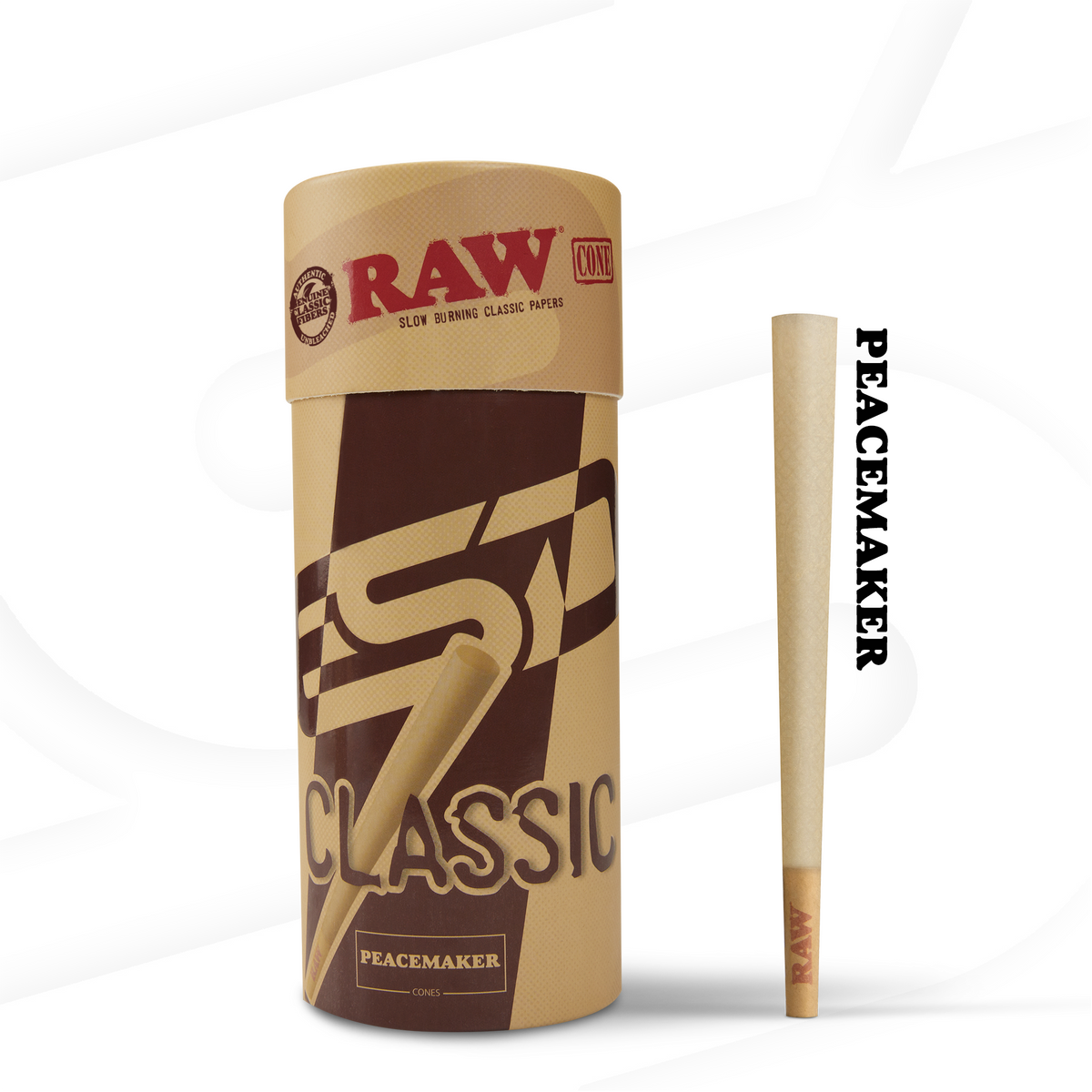 RAW Peacemaker Cones Classic | Larger than King Size RAW Cones RAWR-CNCL-PM01 esd-official