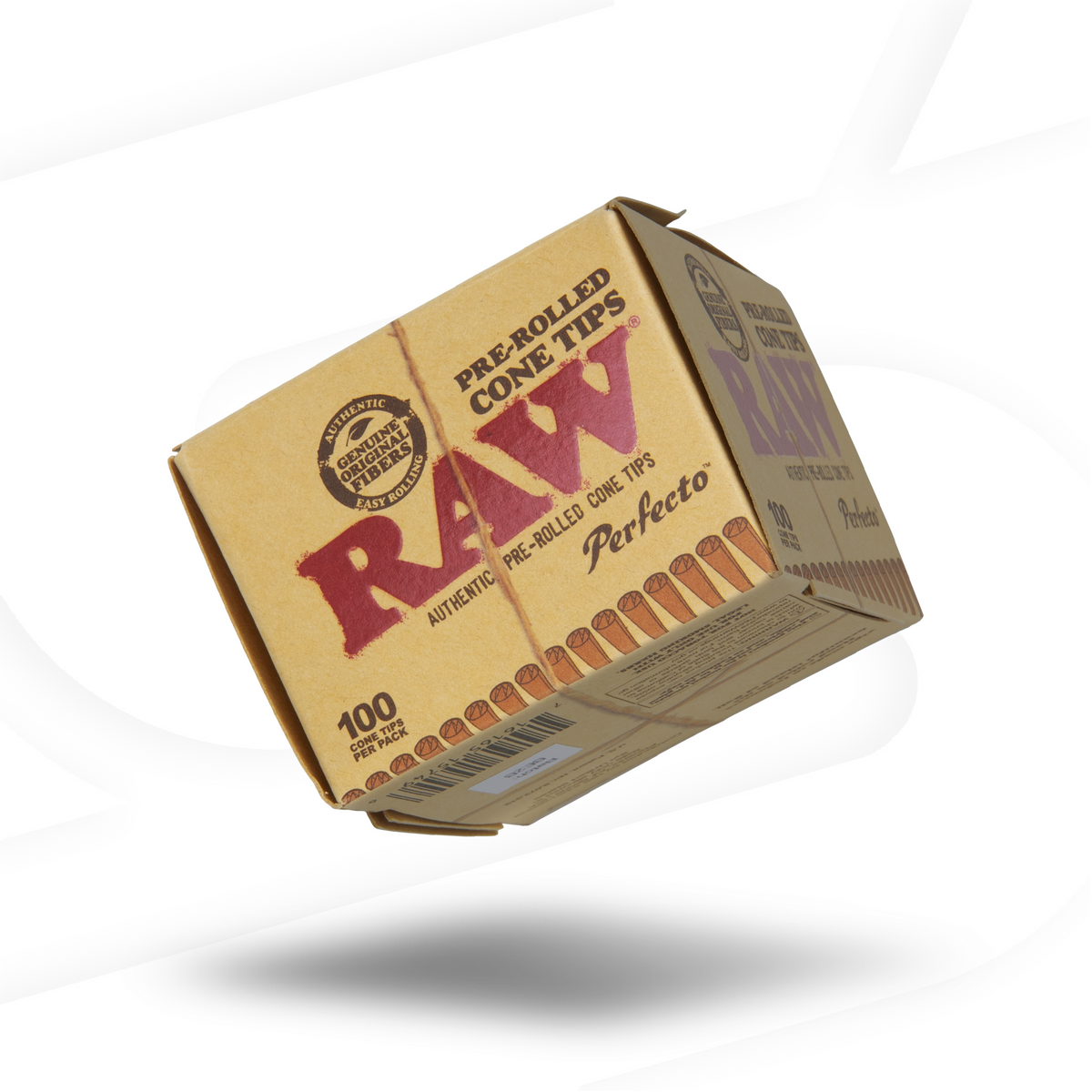 RAW Perfecto Pre-Rolled Cone Tips Box Rolling Tips esd-official