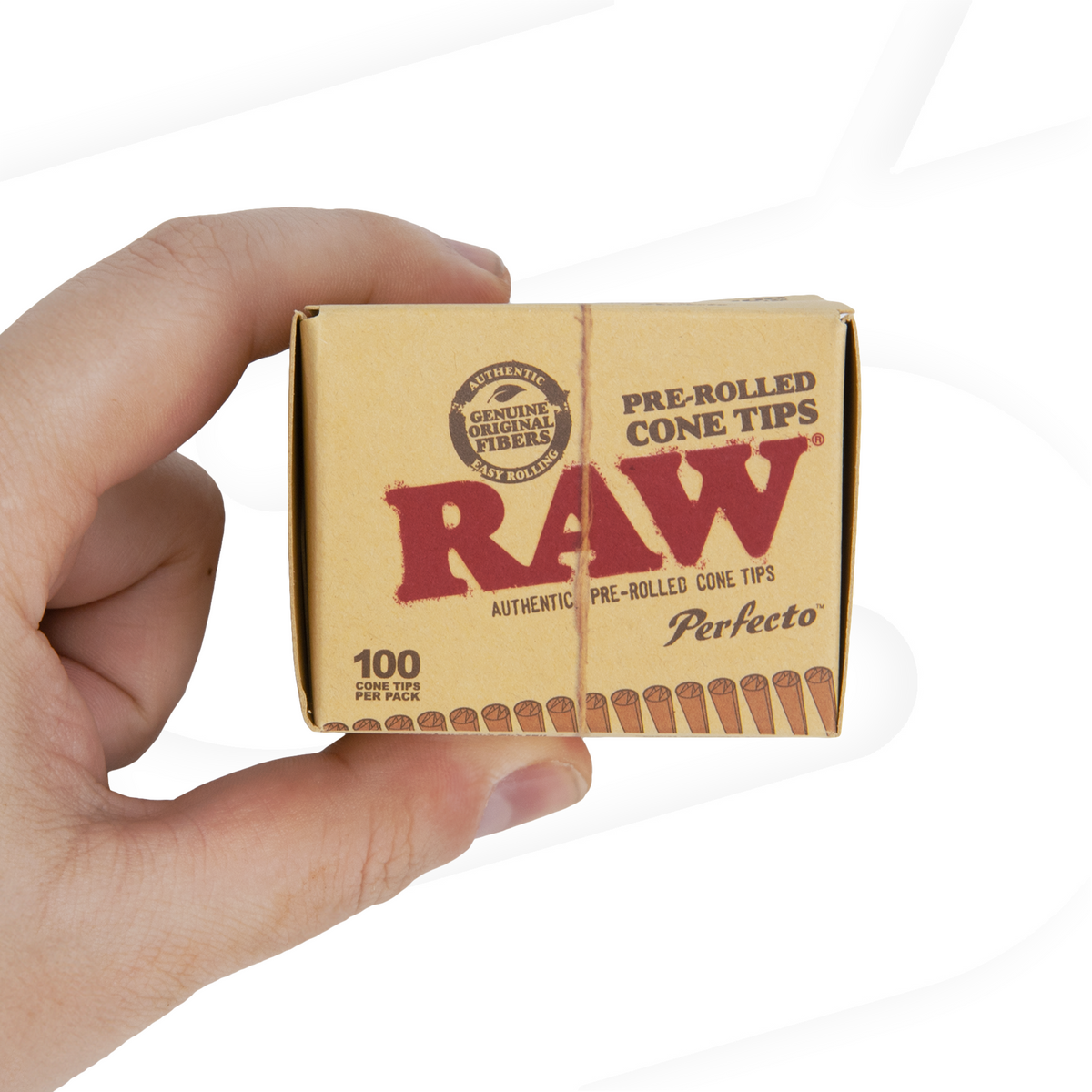RAW Perfecto Pre-Rolled Cone Tips Box Rolling Tips RAWB-RATH-0011_1/6 esd-official