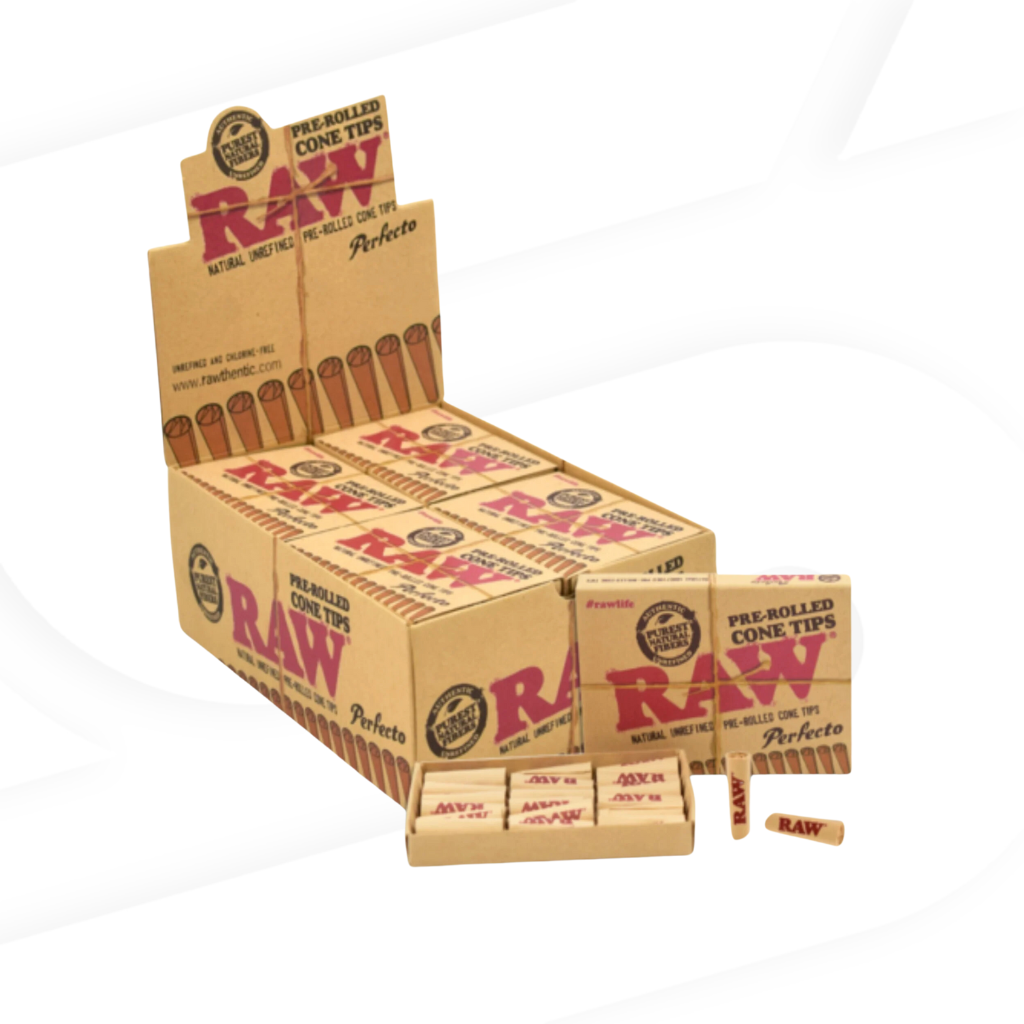 RAW Perfecto Pre-Rolled Cone Tips Rolling Tips RAWB-RATH-0010 esd-official