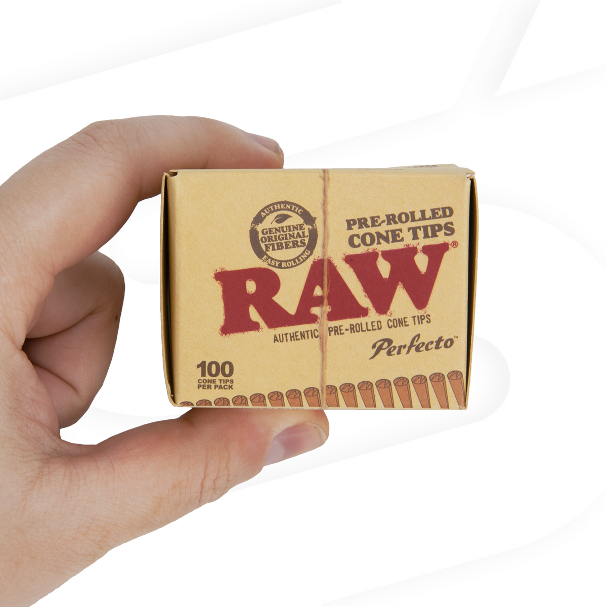 RAW Perfecto Pre-Rolled Cone Tips Rolling Tips esd-official