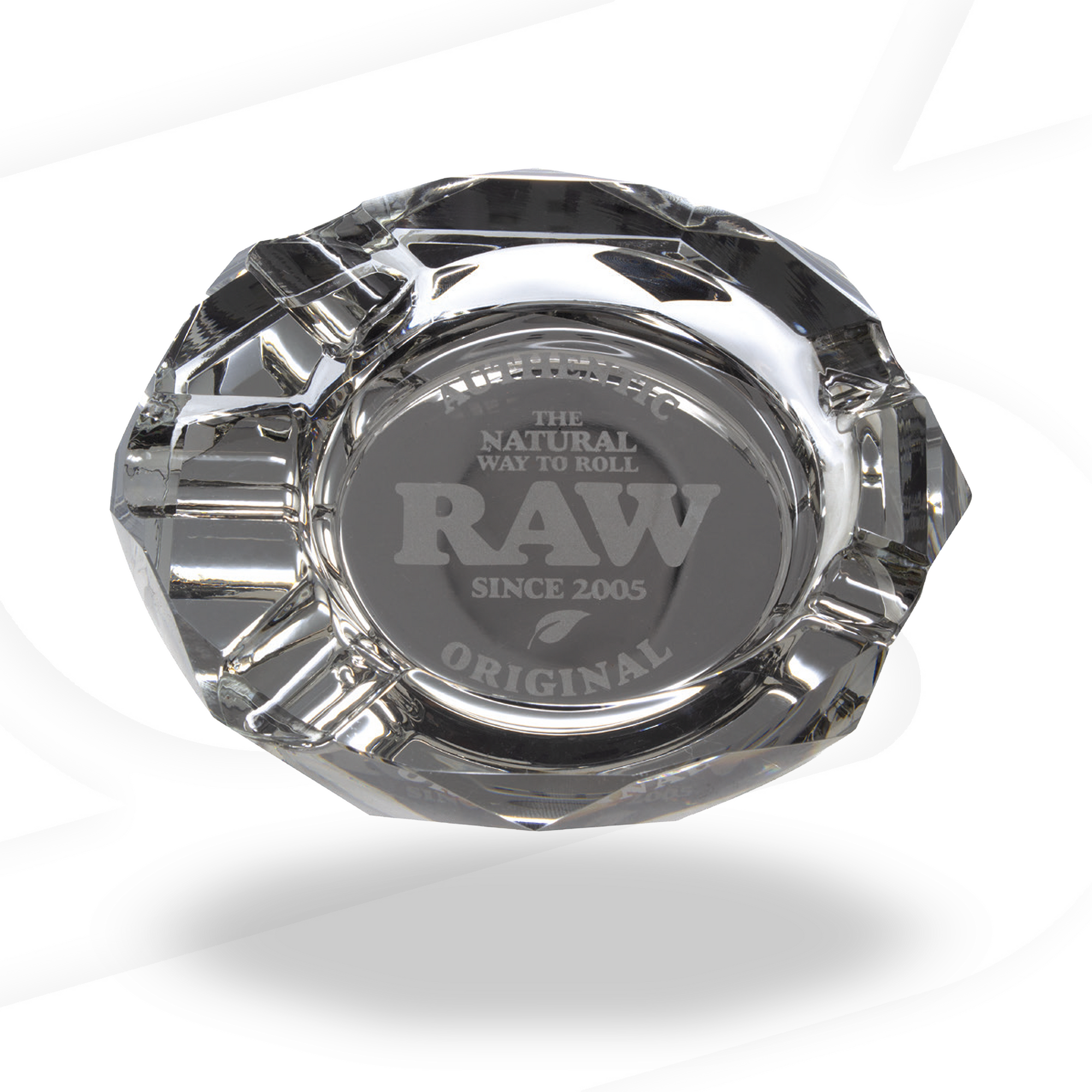 RAW Phat Glass Ashtray Rolling Trays RAWU-RAAS-0011 esd-official