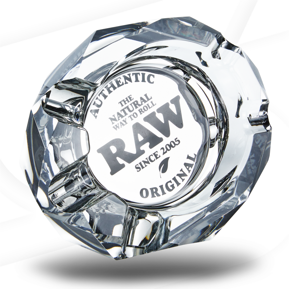 RAW Phat Prism Glass Ashtray Rolling Trays RAWU-RAAS-0011 esd-official