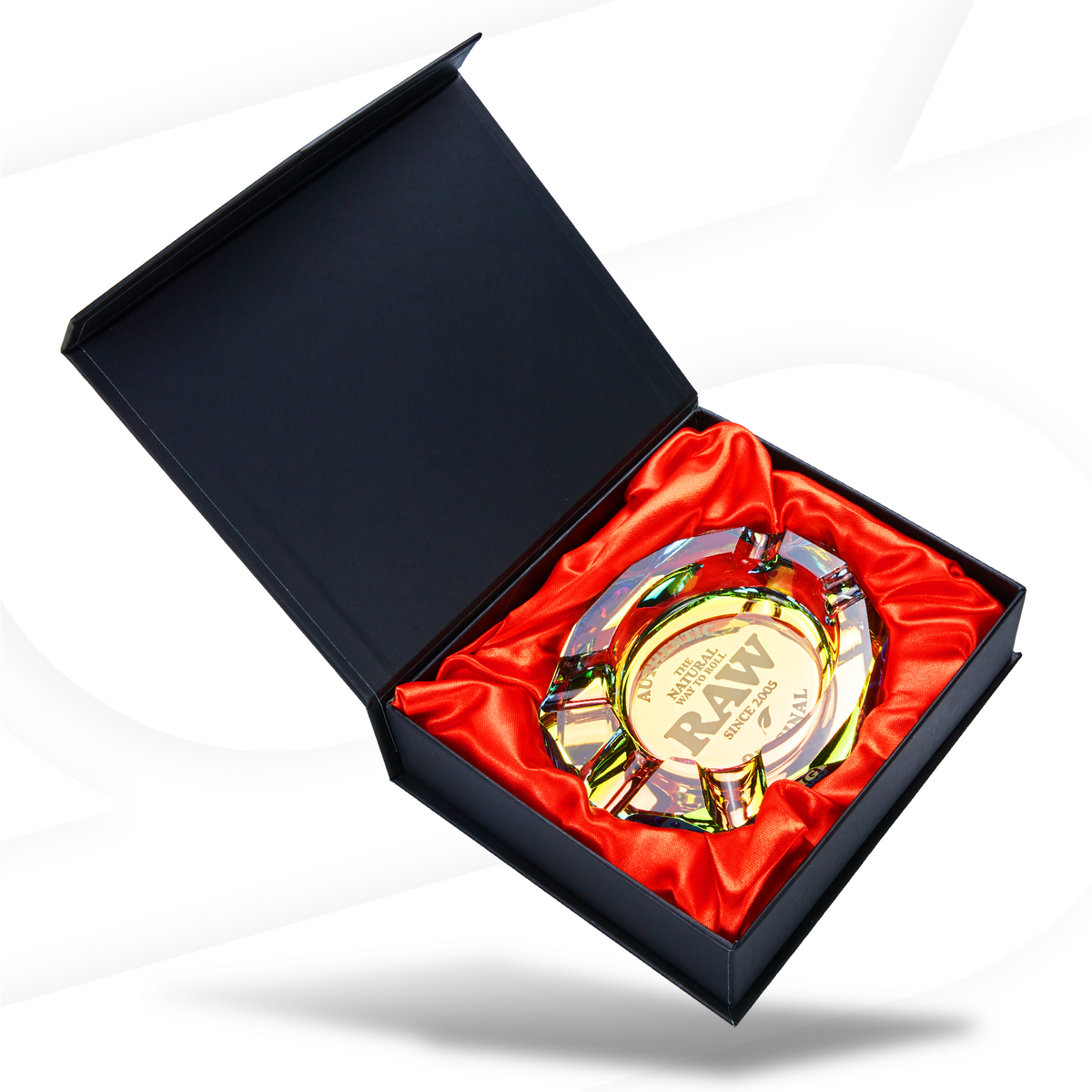 RAW Phat Prism Glass Ashtray Rolling Trays esd-official