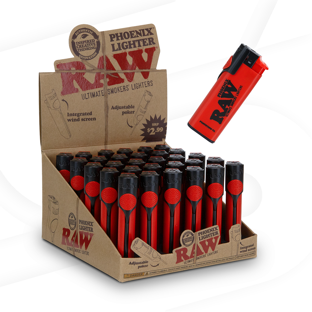 RAW Phoenix Red Lighter Accessories RAWB-RALM-0013 esd-official