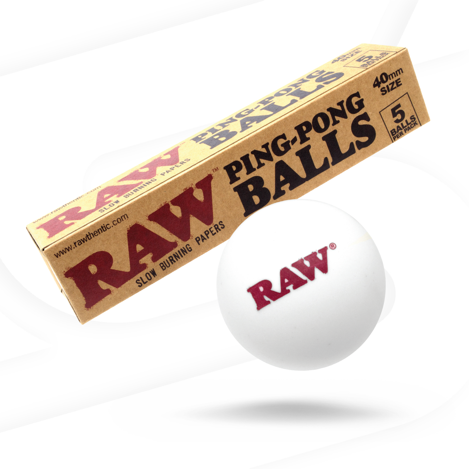 RAW Ping Pong Balls Accessories esd-official