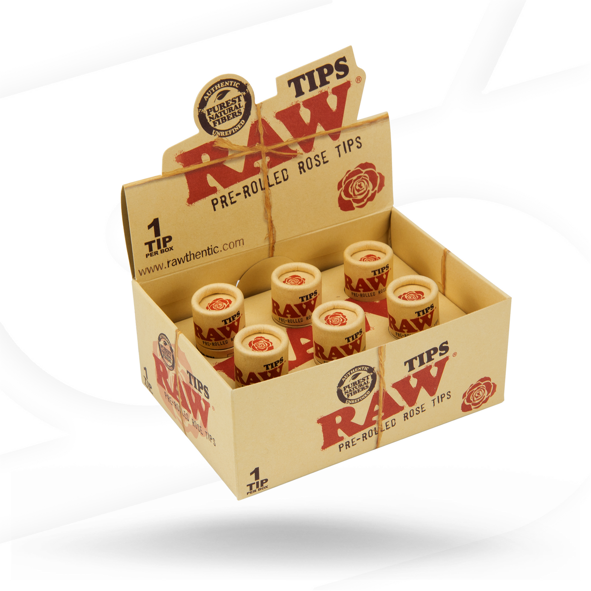 RAW Pre-Rolled Rose Tip Rolling Tips RAWB-RATH-0022_1/6 esd-official