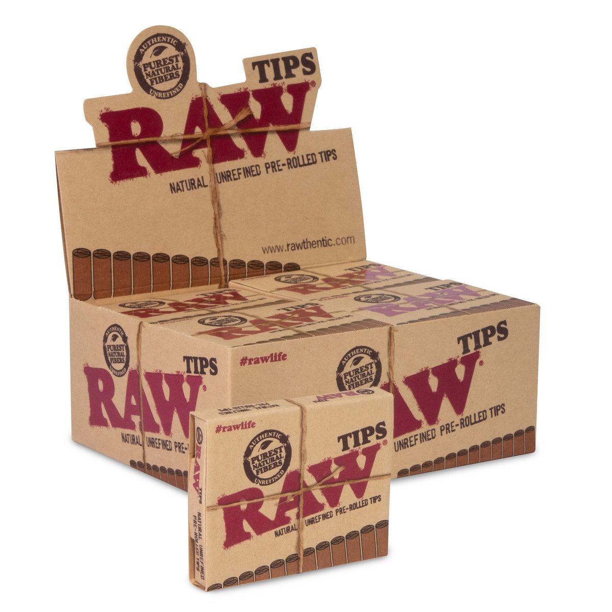 RAW Pre-Rolled Tips Rolling Tips RAWB-RATH-0008 esd-official