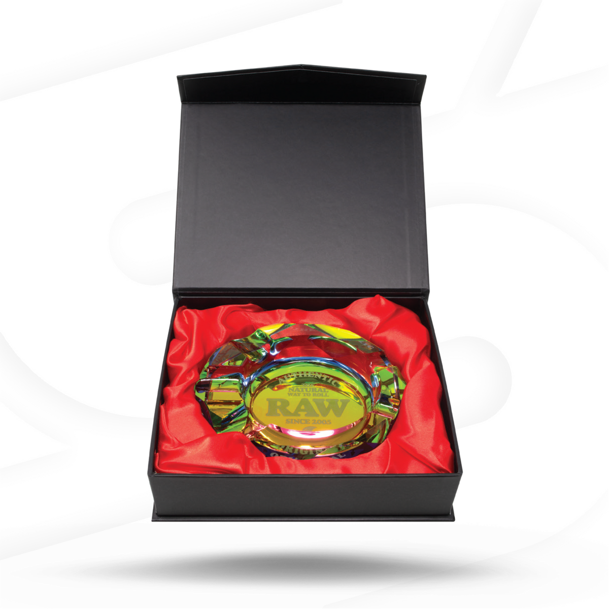 RAW Rainbow Phat Glass Ashtray Rolling Trays RAWU-RAAS-0010 esd-official