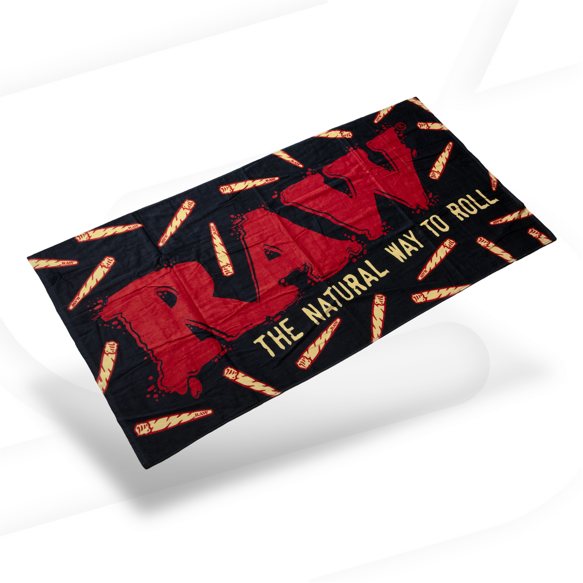 RAW Seedless Black Beach Towel Lifestyle RAWU-APAA-0101 esd-official