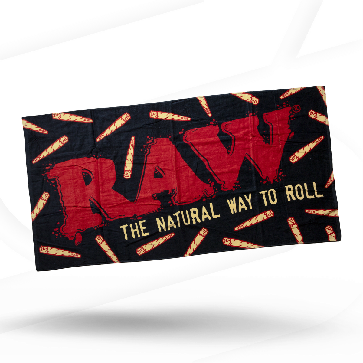 RAW Seedless Black Beach Towel Lifestyle RAWU-APAA-0101 esd-official