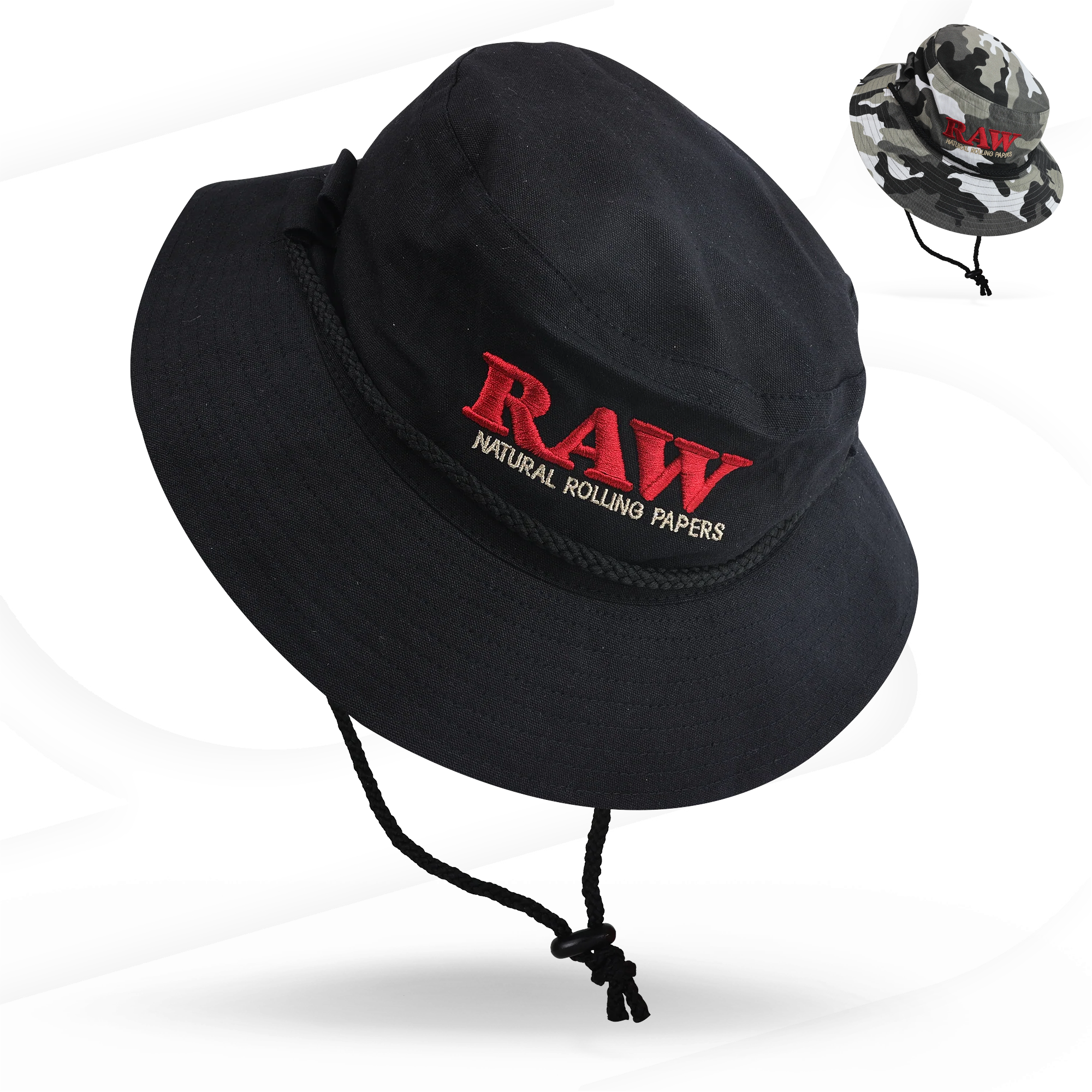 RAW Smokerman's Hat Black Clothing Accessories esd-official