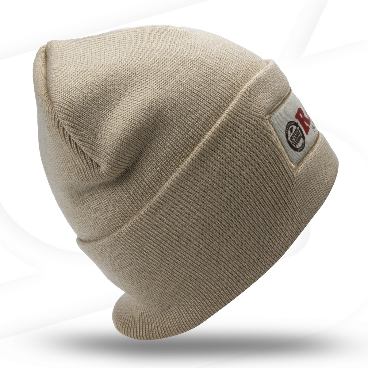 RAW Tan Beanie Clothing Accessories RAWU-APRP-0279 esd-official