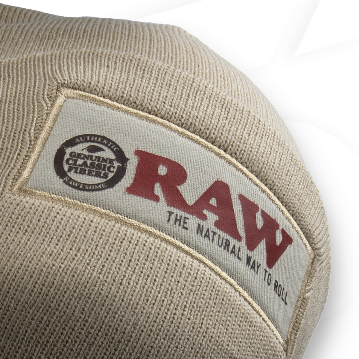 RAW Tan Beanie Clothing Accessories RAWU-APRP-0279 esd-official