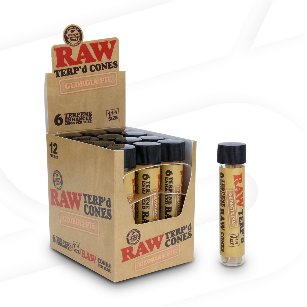 RAW Terp&#39;d 1 1/4 Cones RAW Cones RAWB-CNFL-1404 esd-official
