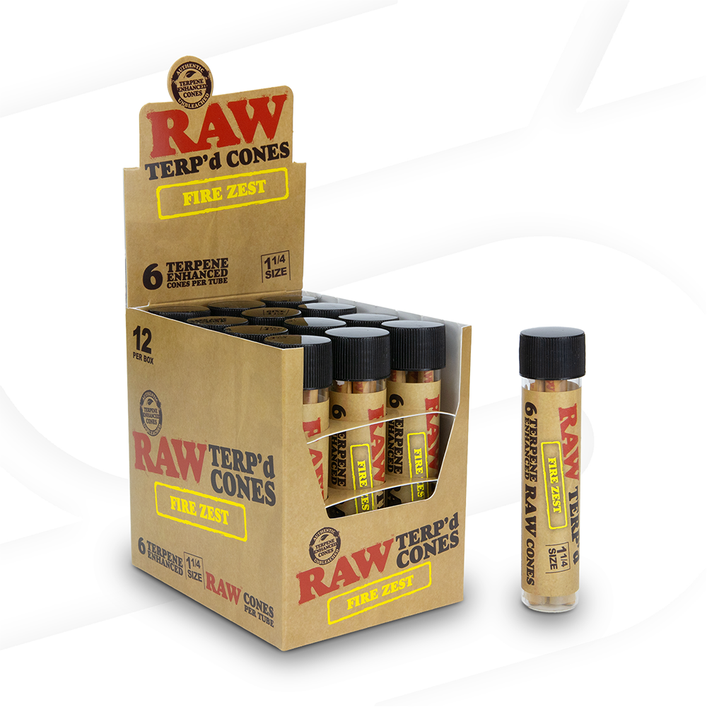 RAW Terp&#39;d 1 1/4 Cones RAW Cones RAWB-CNFL-1405 esd-official