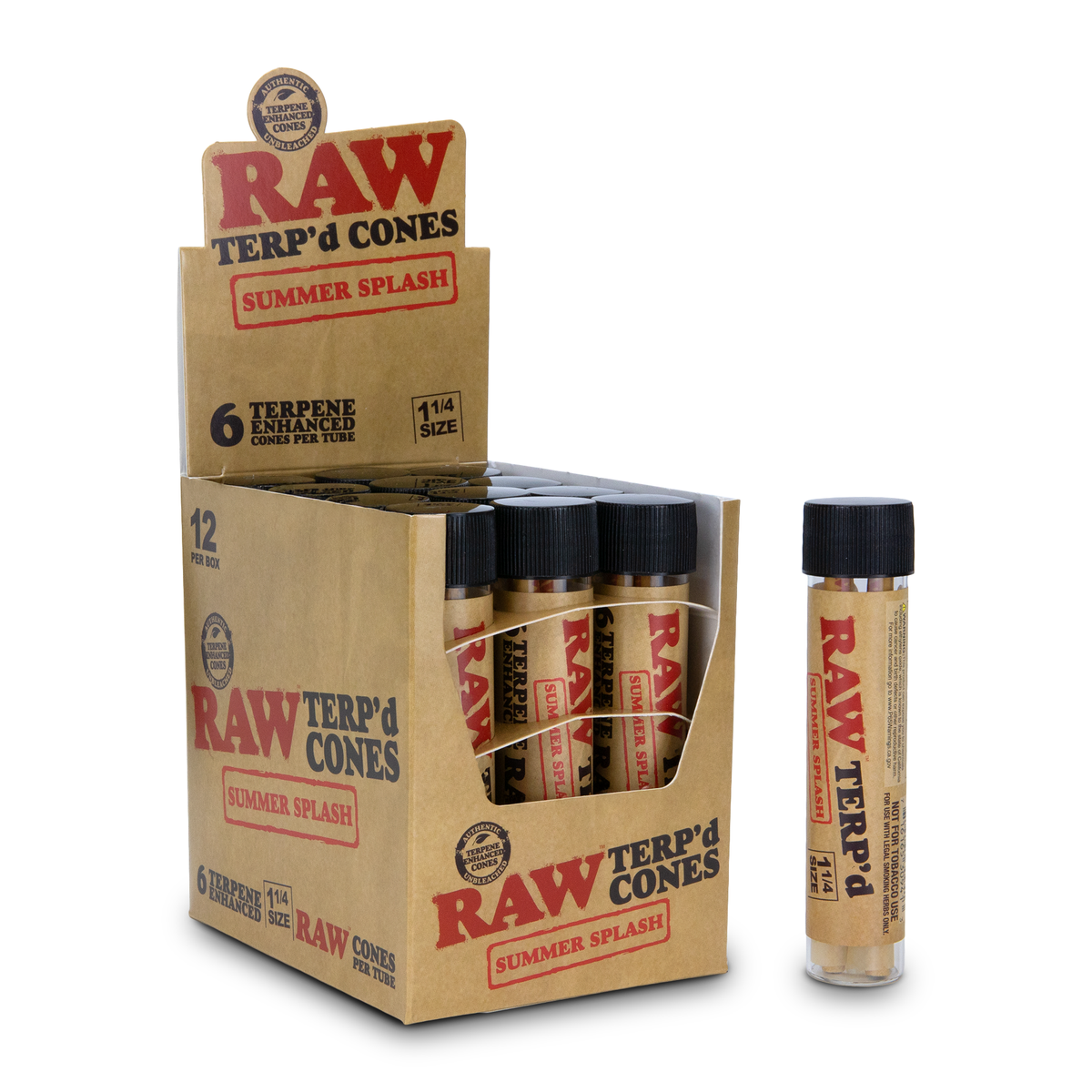 RAW Terp&#39;d 1 1/4 Cones RAW Cones esd-official