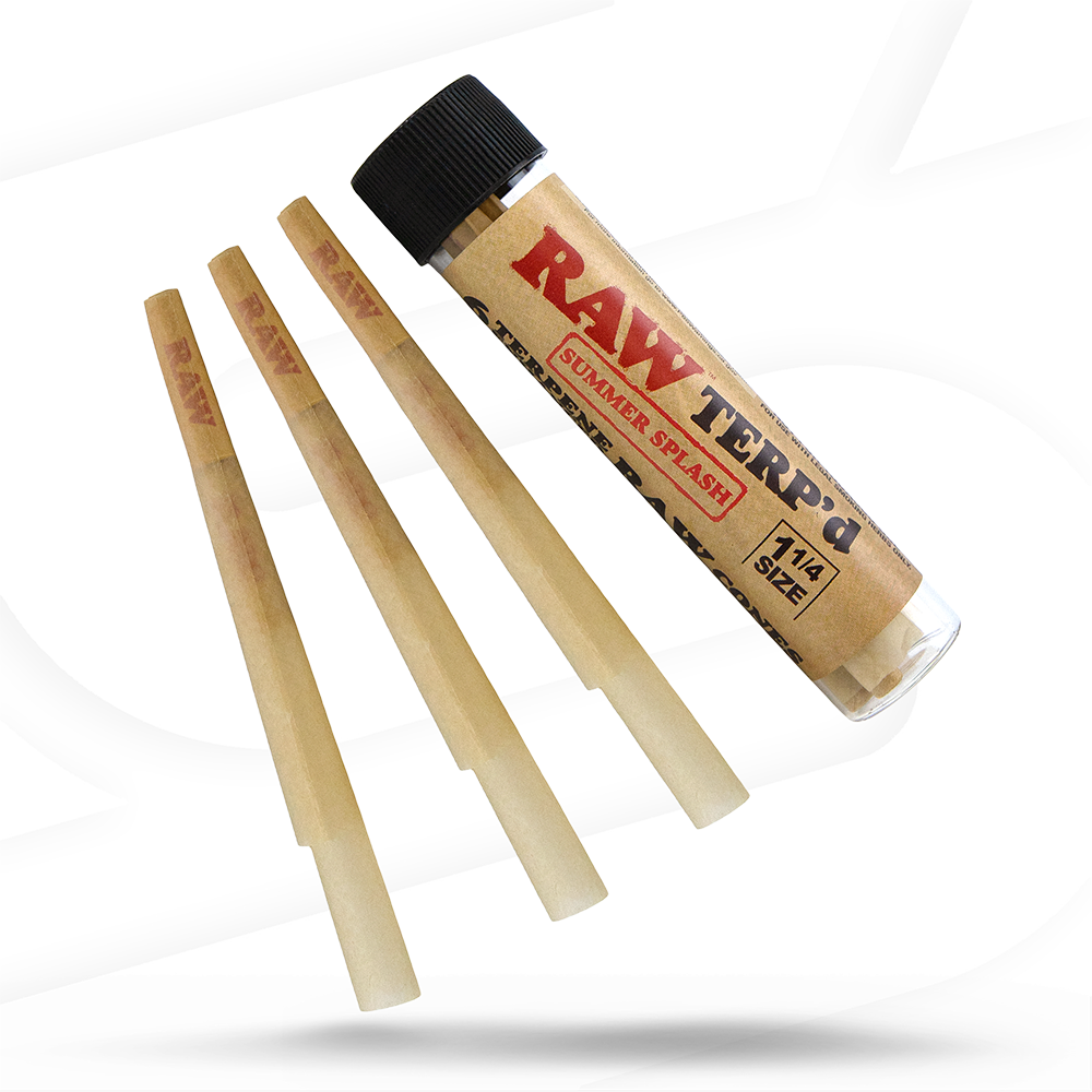 RAW Terp&#39;d 1 1/4 Cones RAW Cones RAWB-CNFL-1406_1/12 esd-official
