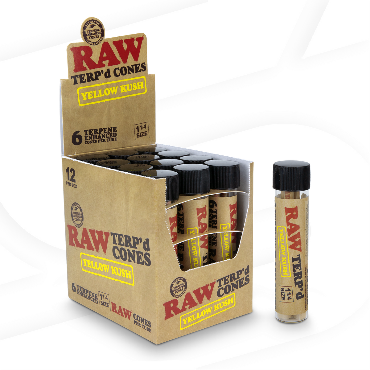 RAW Terp&#39;d 1 1/4 Cones RAW Cones RAWB-CNFL-1403 esd-official