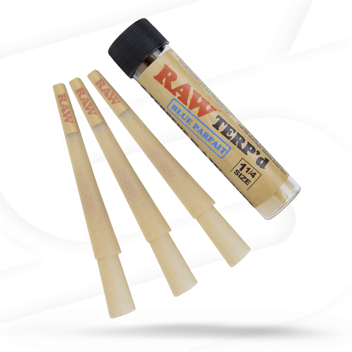 RAW Terp&#39;d 1 1/4 Cones RAW Cones RAWB-CNFL-1401_1/12 esd-official