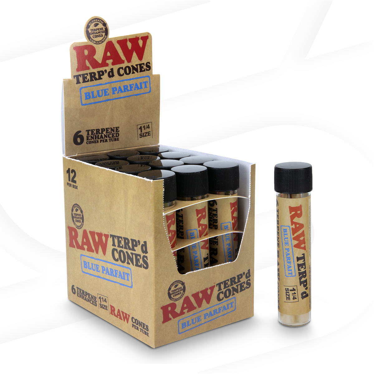 RAW Terp&#39;d 1 1/4 Cones RAW Cones RAWB-CNFL-1401 esd-official