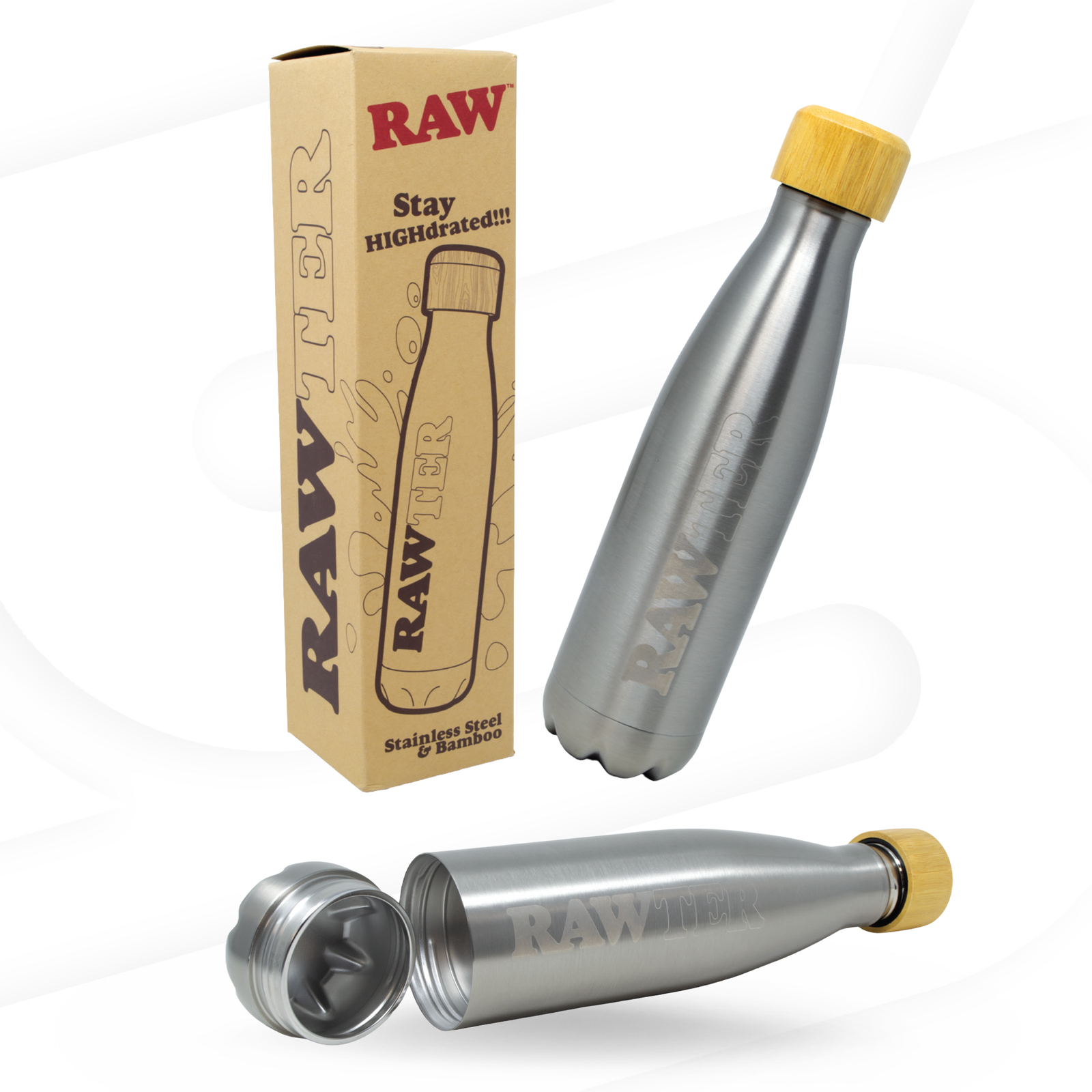 RAW Water Bottle Stash Storage RAWU-LFXX-0102 esd-official