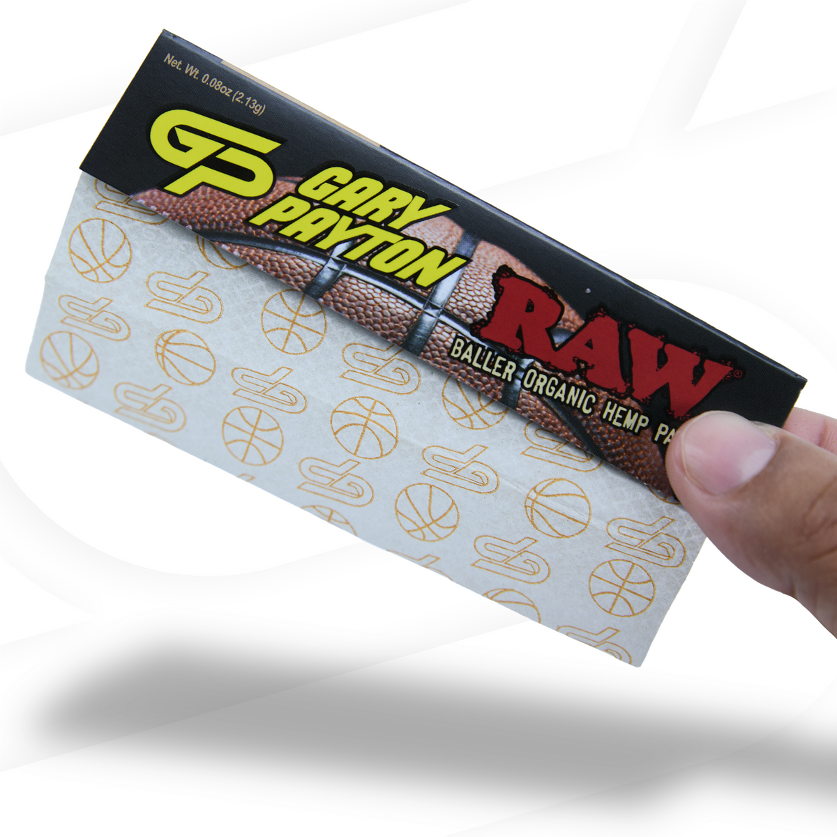 RAW X Gary Payton Organic Hemp King Size Slim Rolling Papers Rolling Papers RAWB-RPOH-KL05_1/50 esd-official