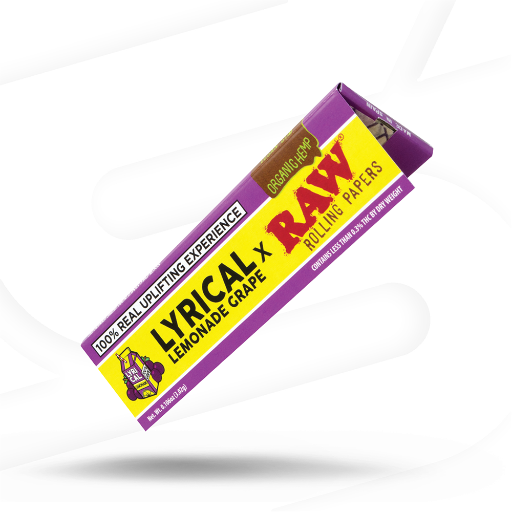 RAW X Lyrical Lemonade Grape Rolling Papers Rolling Papers esd-official