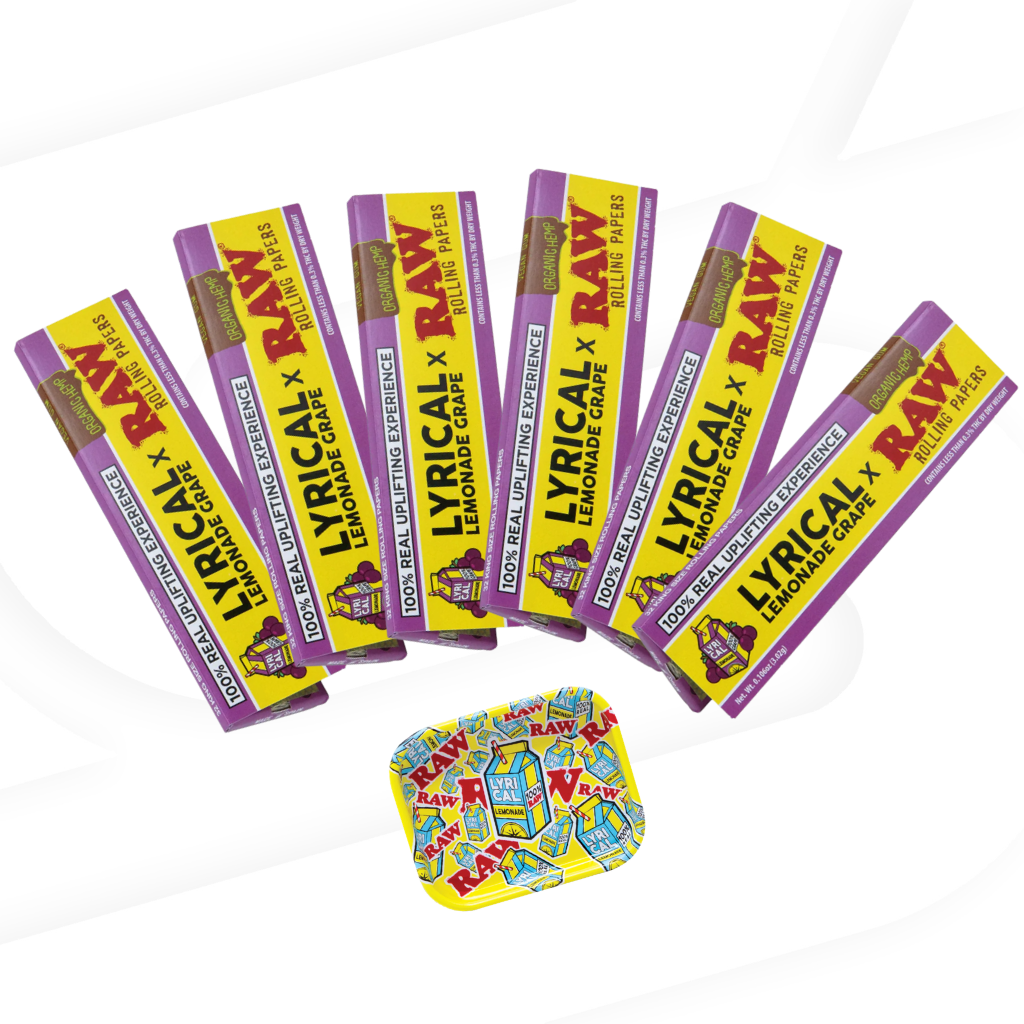 RAW X Lyrical Lemonade King Size Wide Rolling Papers Rolling Papers BNDL-AAXX-0032 esd-official