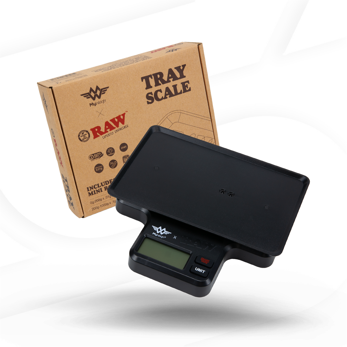 RAW X My Weigh Tray Scale Rolling Trays RAWU-RATC-0012 esd-official