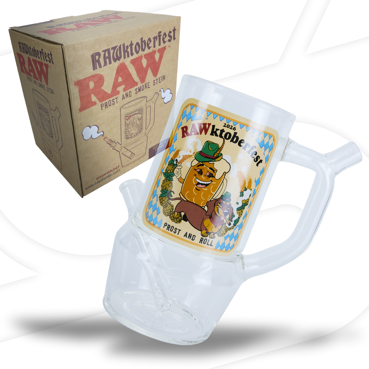 RAWKtoberfest Prost & Smoke Stein Lifestyle RAWU-LFXX-0099 esd-official