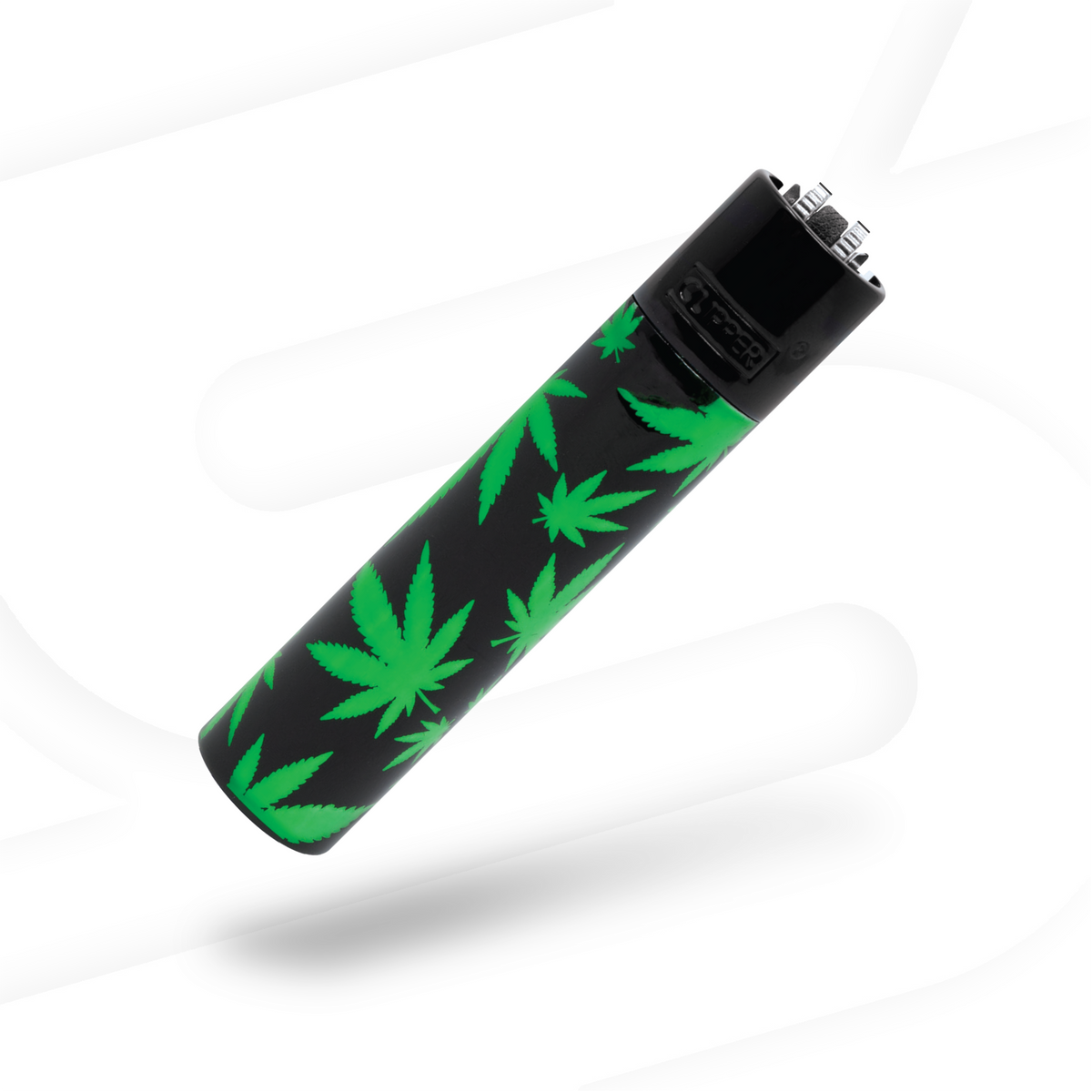 Clipper Green Leaves Lighters Accessories esd-official