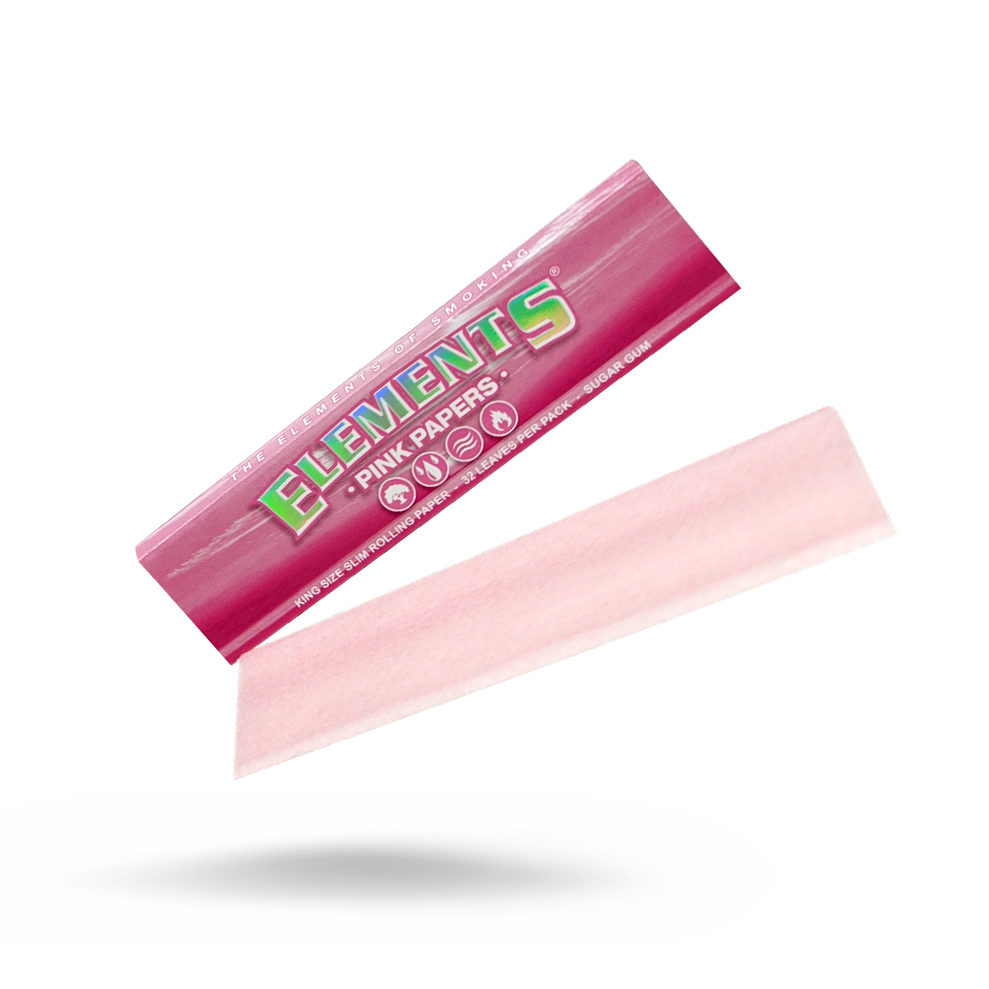 Buy Elements Pink King Size Slim Rolling Papers Online ESD ESD Official