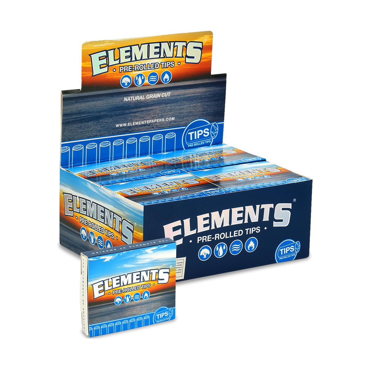 Elements Pre-Rolled Tips Rolling Tips ELE10310-MUSA01 esd-official