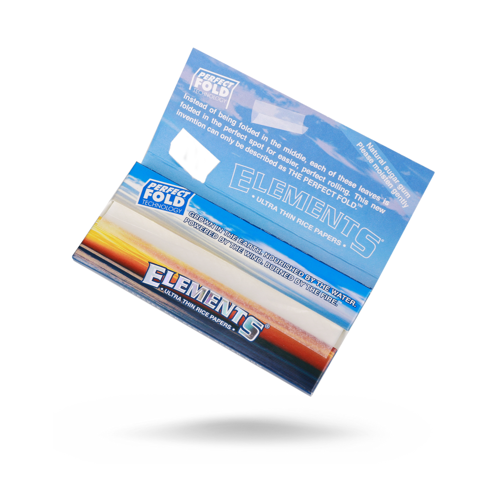 Elements 1 1/4 Rolling Papers - Perfect Fold